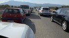 Интензивен трафик на някои гранични пунктове, задръстване на излизане за Румъния