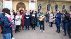 Медици протестираха в София заради парите за заплати и здраве