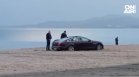 Безпардонна украинка паркира "Ягуар"-а си на Северния плаж в Бургас
