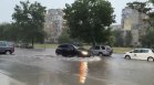 Щетите след бурята в Пловдив: Наводнени домове, потрошени автомобили и паднали дървета