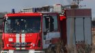 Пожар бушува край Ямбол, силният вятър усложнява гасенето