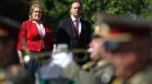 Драгомир Заков посрещна министъра на отбраната на РСМ в София