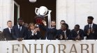 "Реал" (Мадрид) празнува шампионския си трофей с феновете по улиците