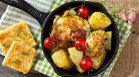 Рецепта за печено пиле с картофи за Св. Марина
