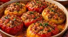 Рецепта за пълнени чушки с кайма и ориз