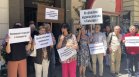 Съюзът на българските журналисти на протест срещу некоректен наемател
