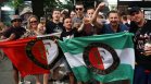 Ранени и десетки задържани при меле в Тирана преди "Фейенорд" - "Рома"