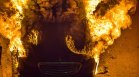 Клиент запали три коли в автосервиз в Разградско