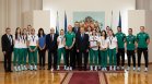 Румен Радев: Отборът ни по волейбол внесе лъч надежда за българския спорт (+СНИМКИ)