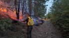 Пожар отново гори в района на село Каменар