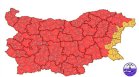 НИМХ издаде червен код за утре за опасни горещи за почти цяла България