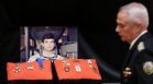 С рози, трибагреник&nbsp;и военни почести България изпрати Александър Александров (ВИДЕО)