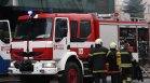 Пет вагона горят в депо "Надежда" в София