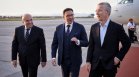 Генералният секретар на НАТО пристигна в България