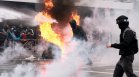 Протест срещу високите цени в Брюксел прерасна в сблъсъци с полицията