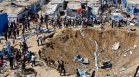 Няма спокойствие за палестинците в Газа: Израел нанесе тежък удар (СНИМКИ)