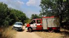 Хеликоптери и тежка техника ще гасят пожара в село Отец Паисиево