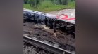 Най-малко 70 души са ранени при дерайлирането на влак в Русия