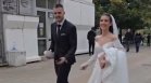 Младоженци в Сърбия гласуваха веднага след сватбата си (ВИДЕО)