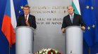 Радев: България подкрепя Чехия в усилията ѝ за диверсификация и енергийна независимост