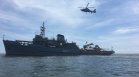 Военноморските ни сили следиха подводница, търсиха морски мини в Черно море (+СНИМКИ)