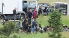 Камионът с мигранти на "Ботевградско" бил с регистрационен номер на друг автомобил