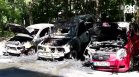 Три коли са изпепелени във Варна, огънят тръгнал от автомобил с украинска регистрация