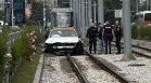Камери показаха "слалома" по бул. "България" на шофьора, завършил на трамвайни релси (+ВИДЕО)