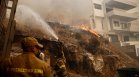 Десетки пожари в Гърция за денонощието, евакуираха хора от хотел и манастир