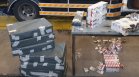 Митничари спипаха над 1500 кутии с цигари в тайник на ТИР