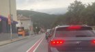 Верижна катастрофа предизвика километрично задръстване в района на Кресна