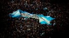 Арести и ранени полицаи край Обелиска след загубата на Аржентина