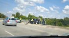 Шофьор оцеля по чудо след тежка катастрофа на "Ботевградско шосе"