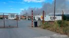 Голям пожар избухна в Регионалното депо за отпадъци край Ракитница