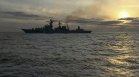 Русия държи с военни кораба в Черно море, единият е носител на ракети "Калибър"