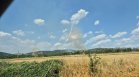 Голям пожар пламна край Стара Загора