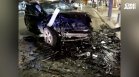 Гонка в центъра на София завърши с тежка катастрофа и двама пострадали