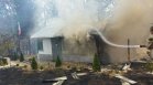 Пожар обхвана пловдивско село и погълна част от вилите