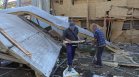 Удар по Одеска област засегна складове, предизвика пожар и рани двама