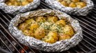 Рецепта за картофи на скара с масло, чесън и пармезан