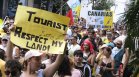 Хиляди казаха "Не" на масовия туризъм в Майорка