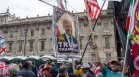 Редица протести се проведоха в Лондон (СНИМКИ)