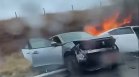 Един загинал и двама ранени при катастрофа на АМ "Тракия"