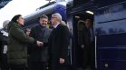 Николай Денков е в Украйна, пристигна с влак в страната