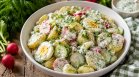Рецепта за картофена салата с репички и майонезен дресинг