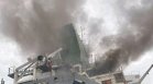 Множество жертви след пожар на кораб на пристанище в Китай