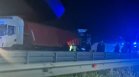 Мъж загина в катастрофа между ТИР и автобус на АМ "Хемус" на входа на София
