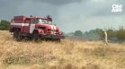 Стотици огнеборци и машини се борят с 45 пожара на територията на страната