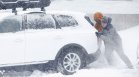 Бурята "Рената" донесе половин метър сняг в Румъния, има опасност от градушки