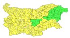 НИМХ издаде жълти кодове за дъждове и горещини в цяла България